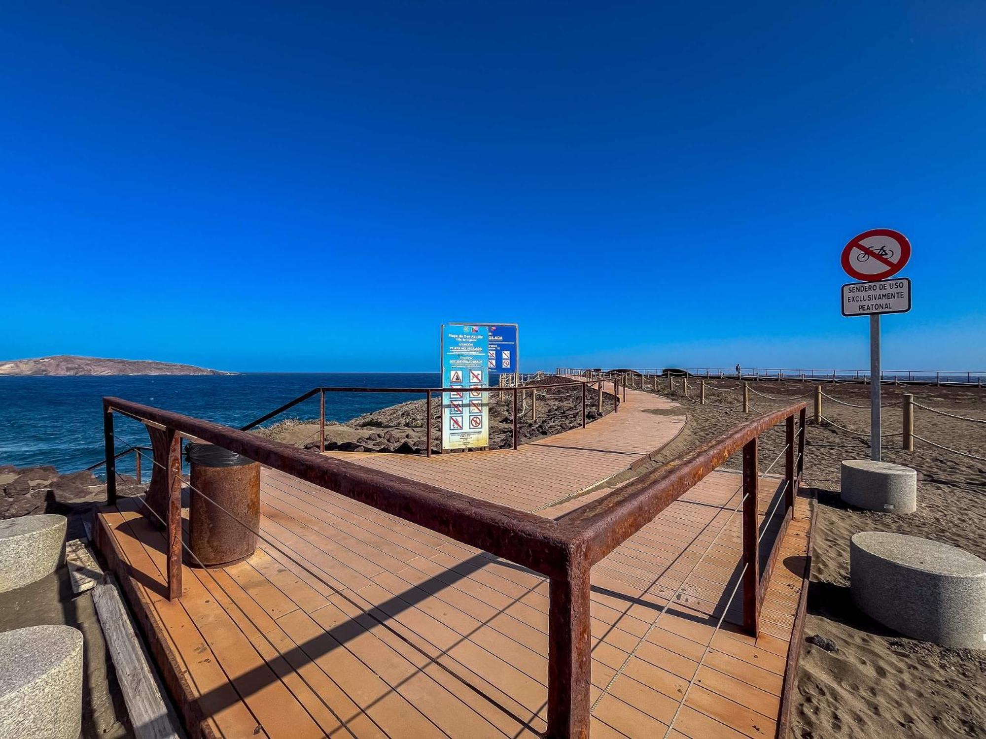 Playa Del El Burrero Vista Al Mar Lightbooking Ινχένιο Εξωτερικό φωτογραφία